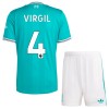 Officiële Voetbalshirt + Korte Broek Liverpool Virgil 4 Derde 2025-26 - Kids Officiële Voetbalshirt + Korte Broek Liverpool Virgil 4 Derde 2025-26 - Kids